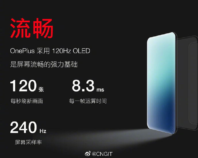 OnePlus 120Hz显示演示幻灯片2