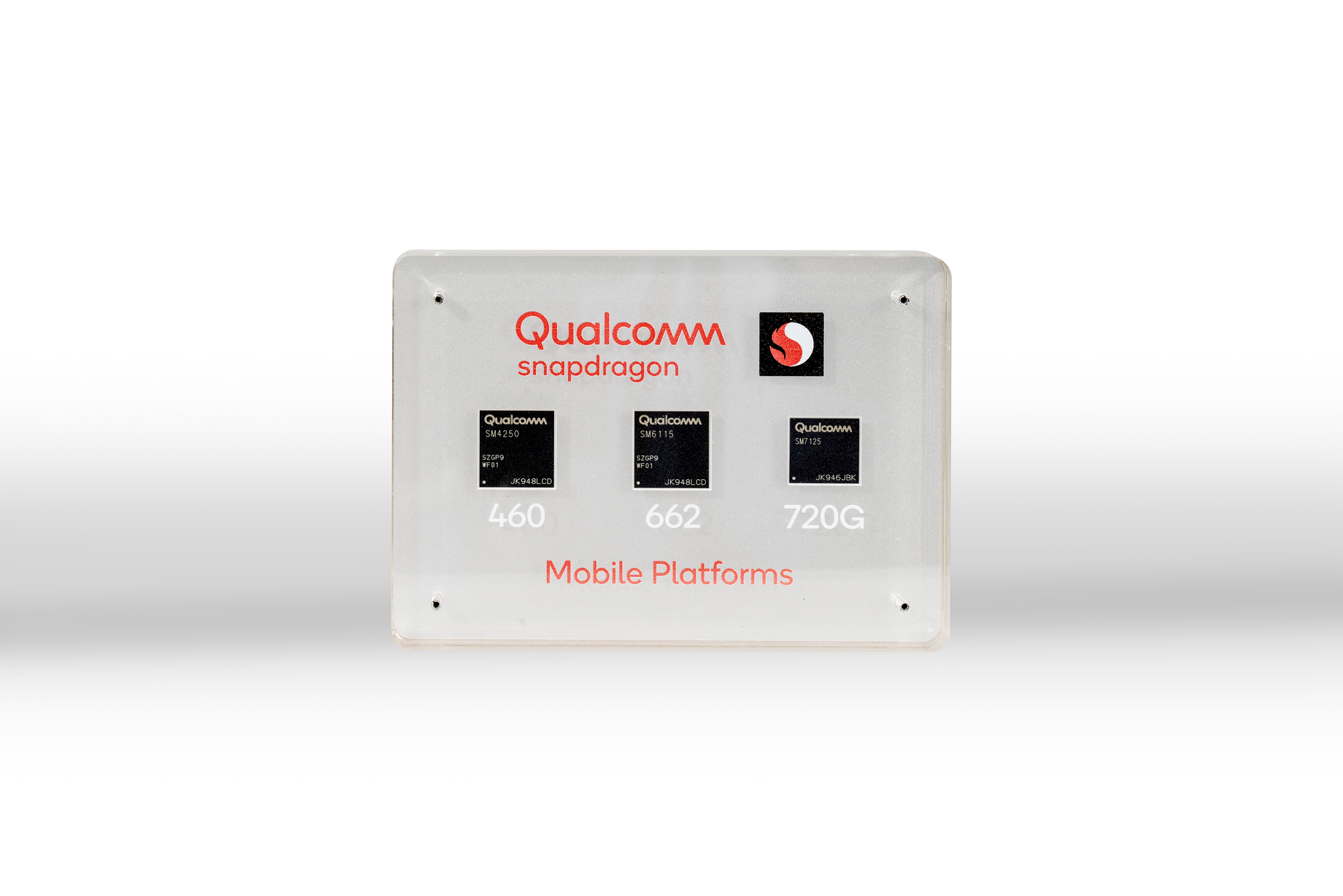 Qualcomm Snapdragon 460 662和720G移动平台芯片盒
