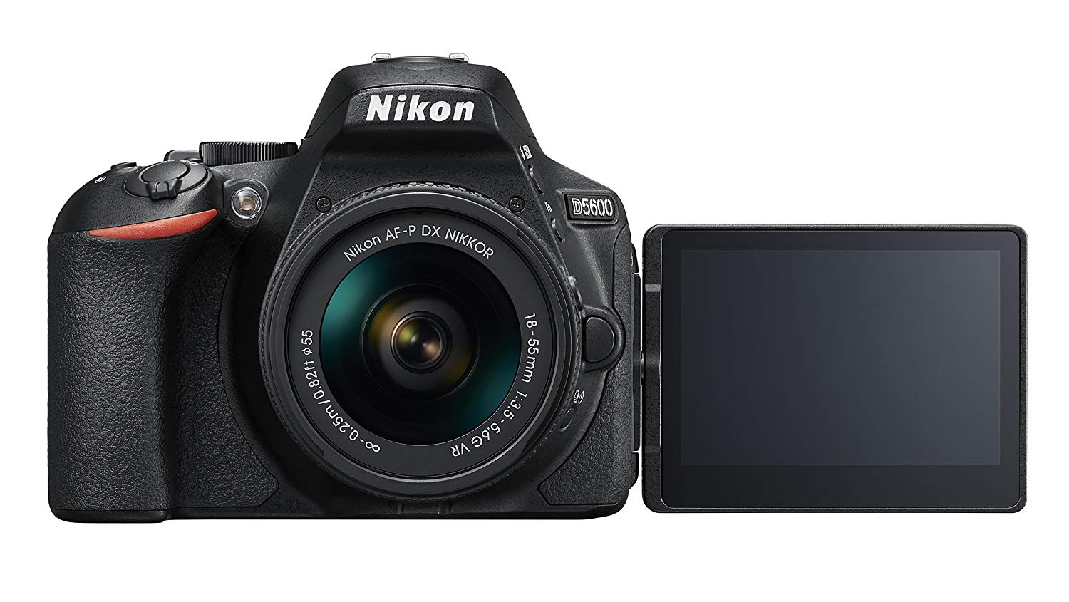 尼康D5600 DSLR相机机身用屏幕翻转