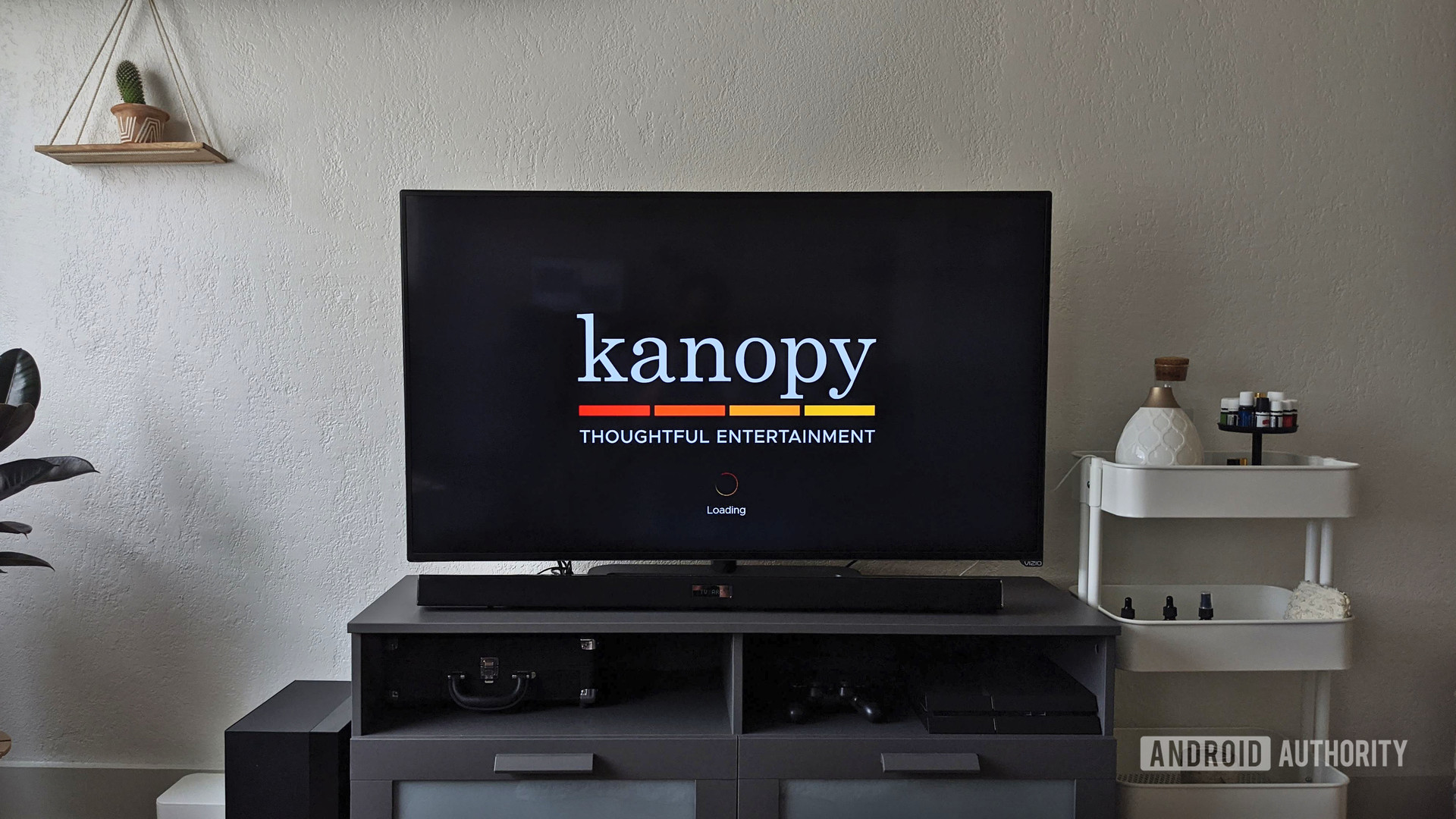 Kanopy加载屏幕电视