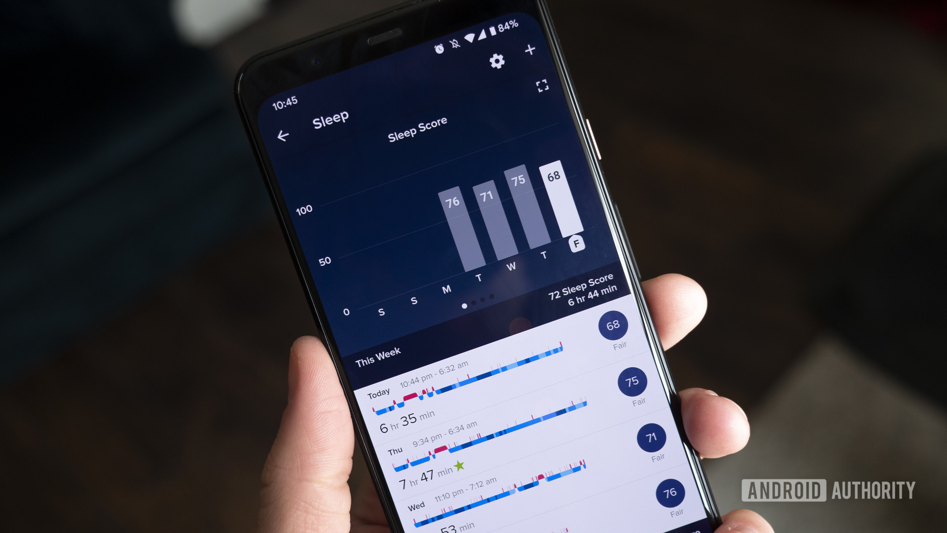 Fitbit收费4评论睡眠评分概述