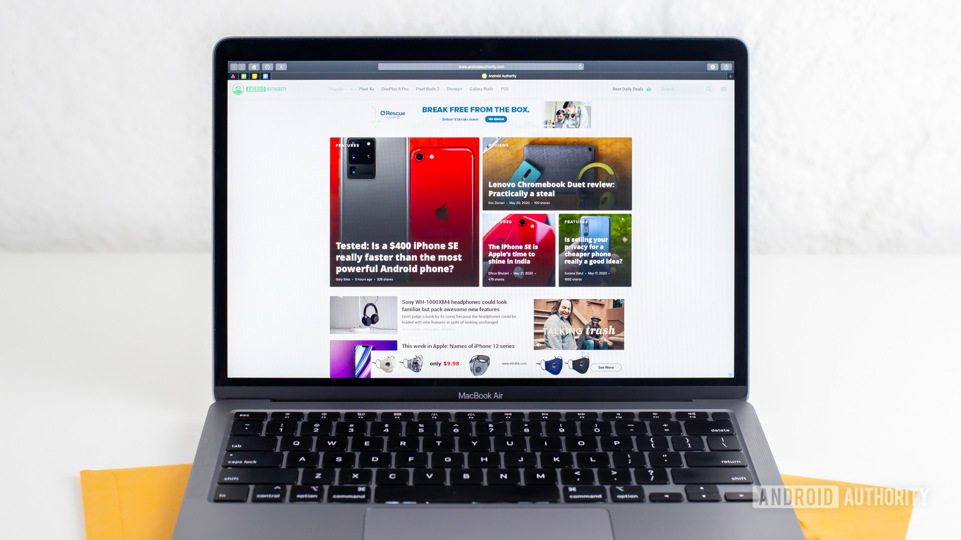 2020 MacBook Air Review显示ScreenJPG