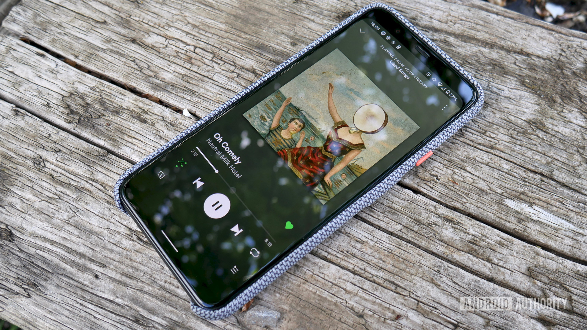 Google Pixel 4 XL重新访问Spotify