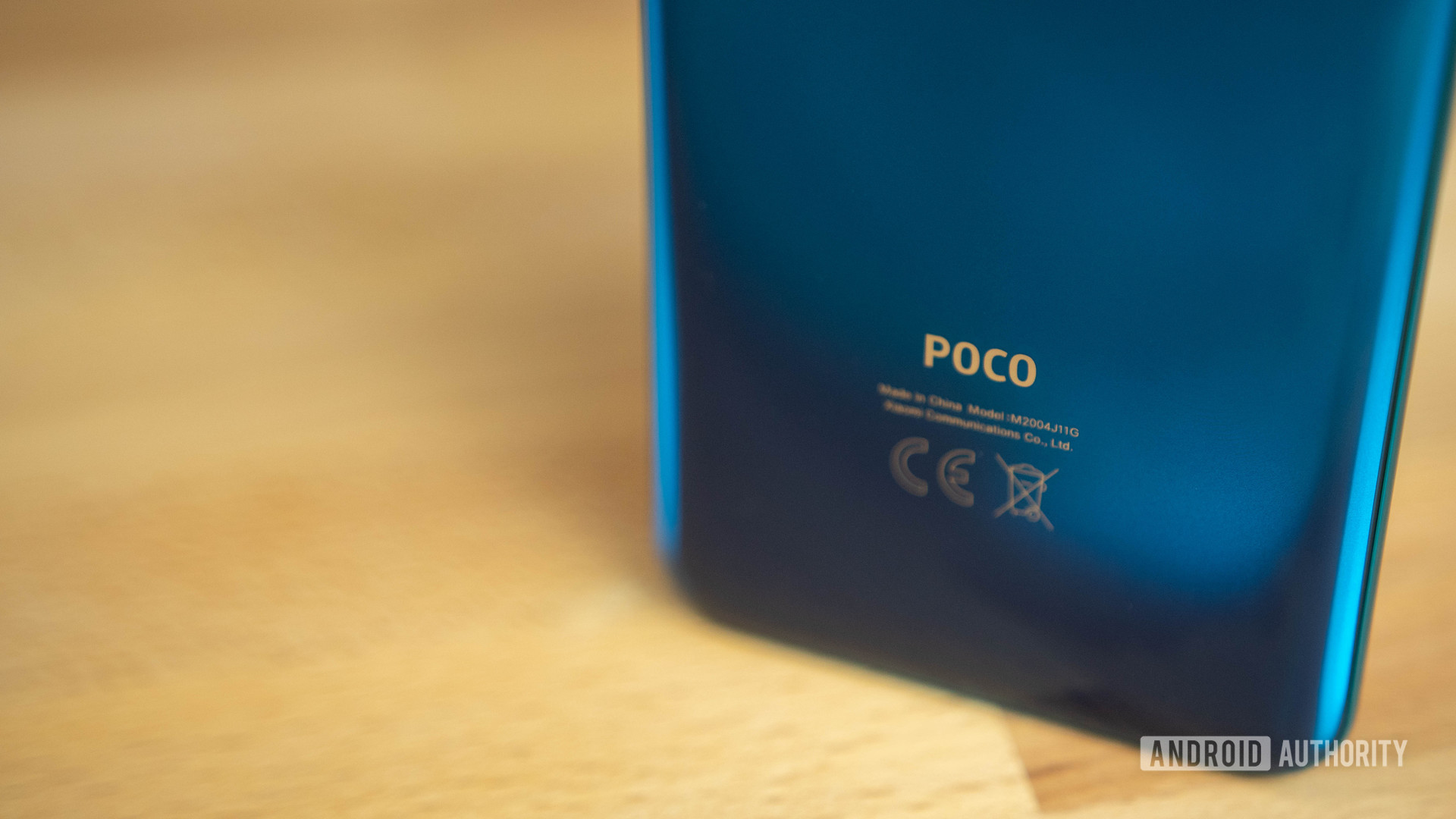 Poco F2 Pro Poco徽标在背面