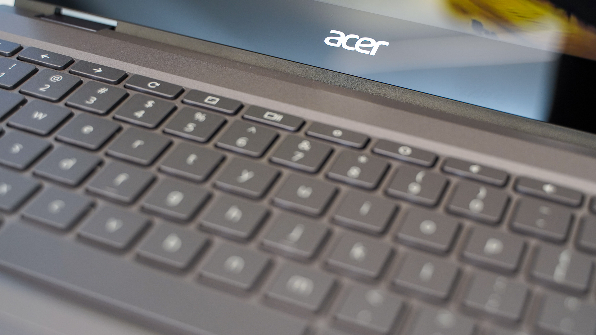 Acer Chromebook Spin 713键盘特写