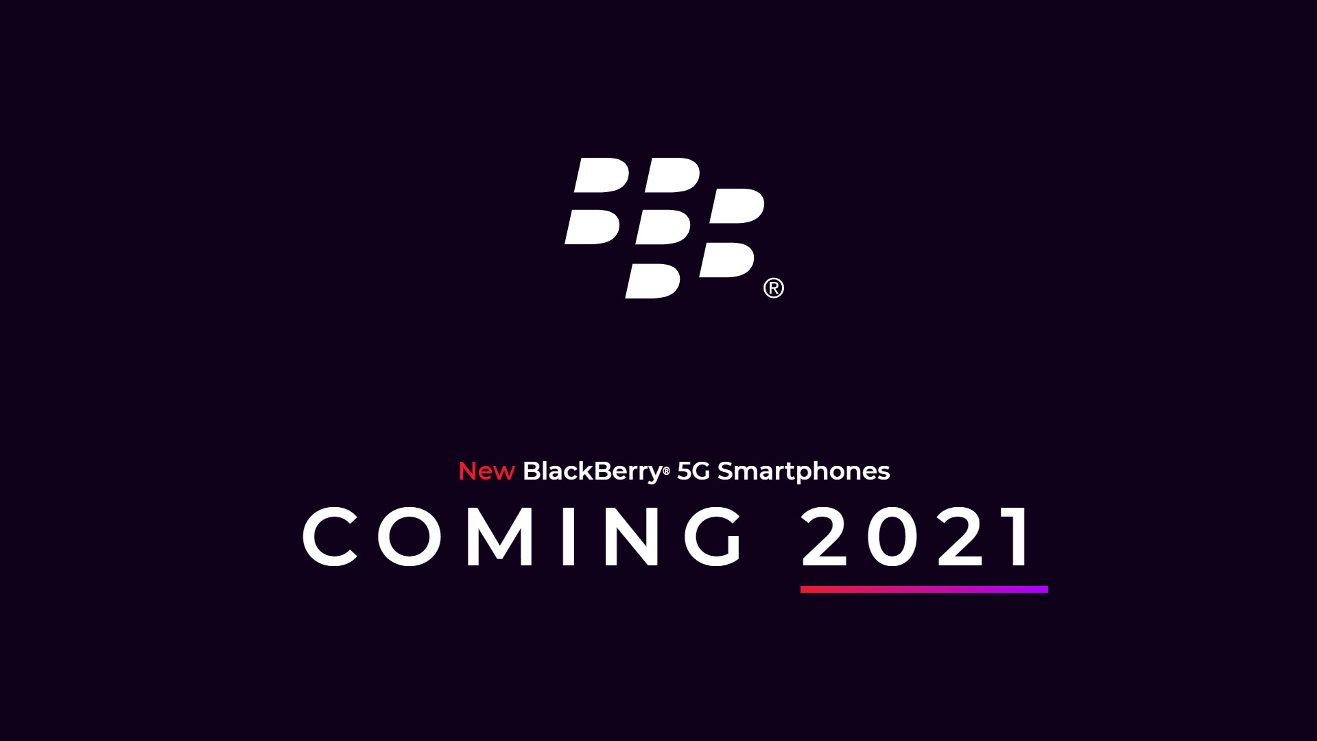 BlackBerry 5G智能手机继续移动