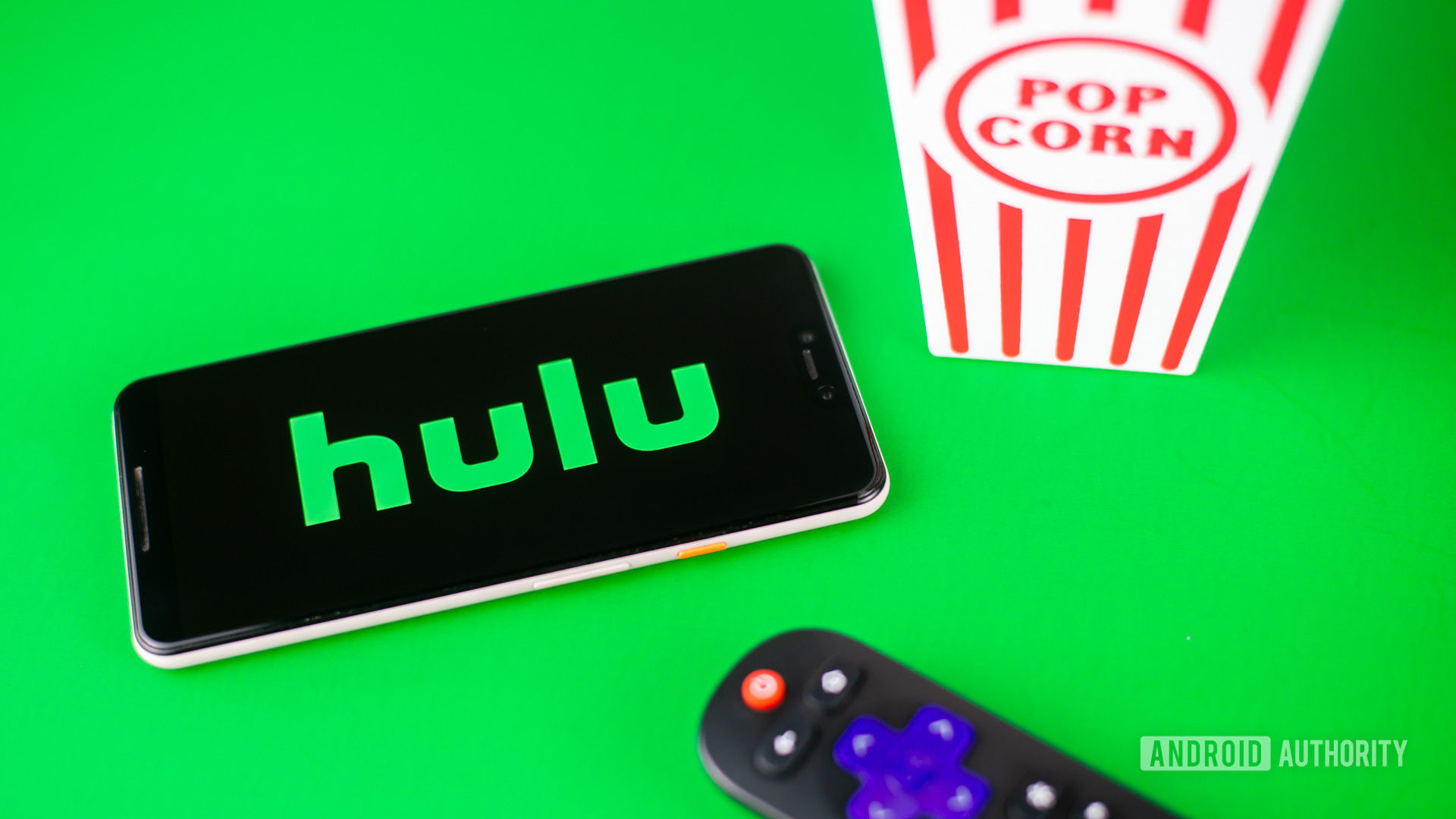 Hulu股票照片绿色背景2