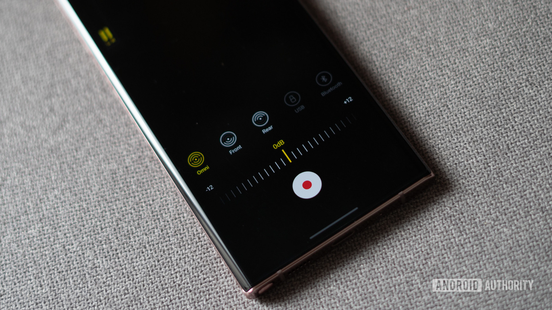 三星Galaxy Note的图像20 Ulta的音频选项在Pro视频模式下使用一个UI 2.5