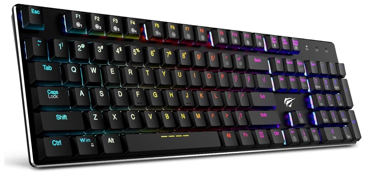 havit RGB机械游戏键盘