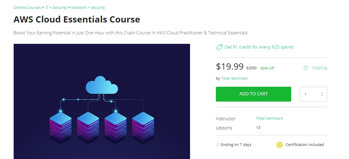 AWS Cloud Essentials课程