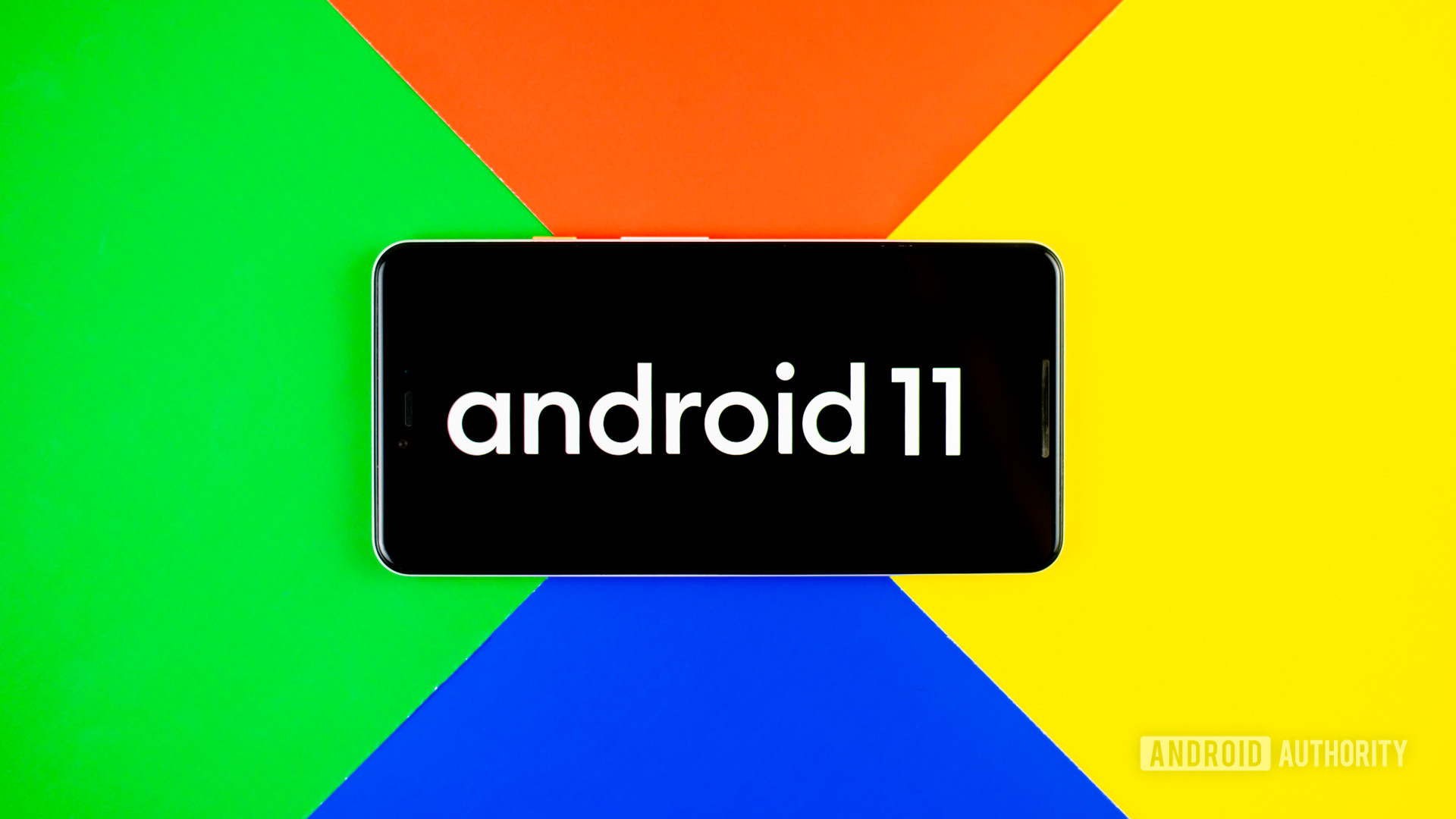 bob体育提现Android 11带Google颜色的库存照片2
