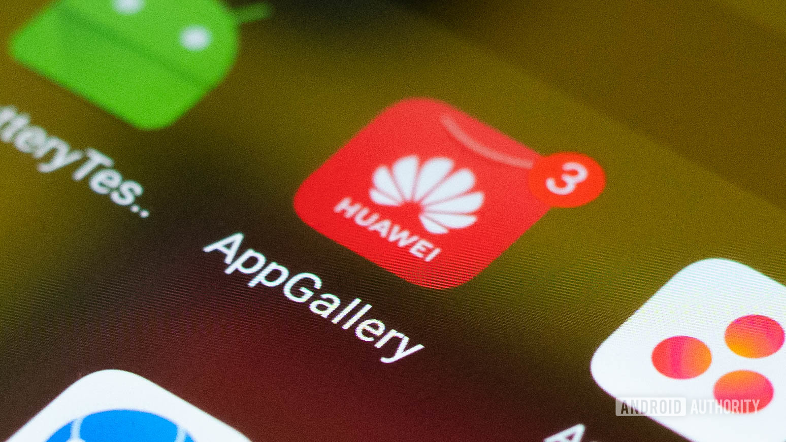 华为App Glast图标在Huawei App抽屉中
