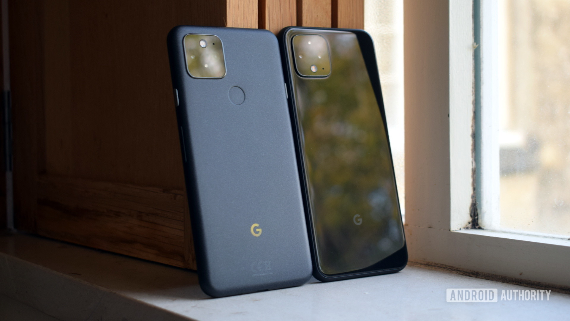 Google Pixel 5 vs Google Pixel 4 Backs 2