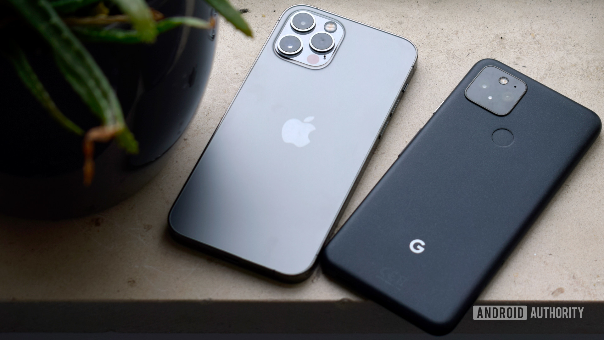 Google Pixel 5与Apple iPhone Pro Eoy 2020