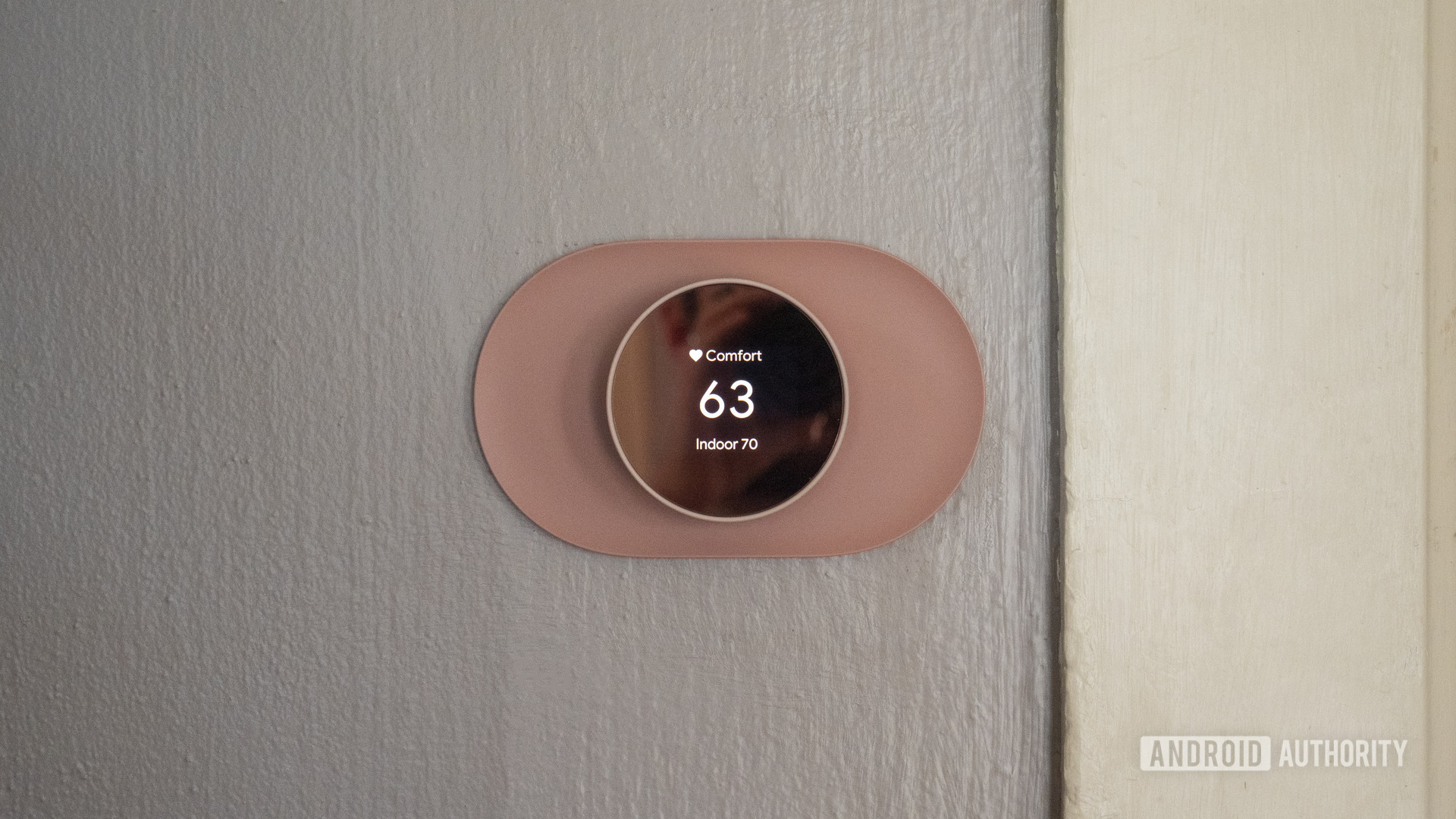 Google Nest Thermostat评论显示温度2