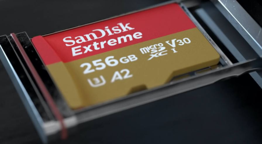 Sandisk Extreme 256GB microSD卡促销图像