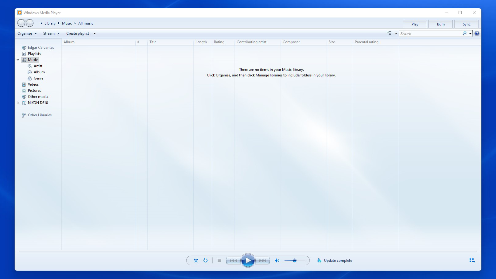 Windows Media Player- PC最好的音乐播放器