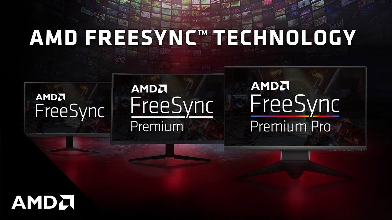 在监视器上显示AMD FreeSync层