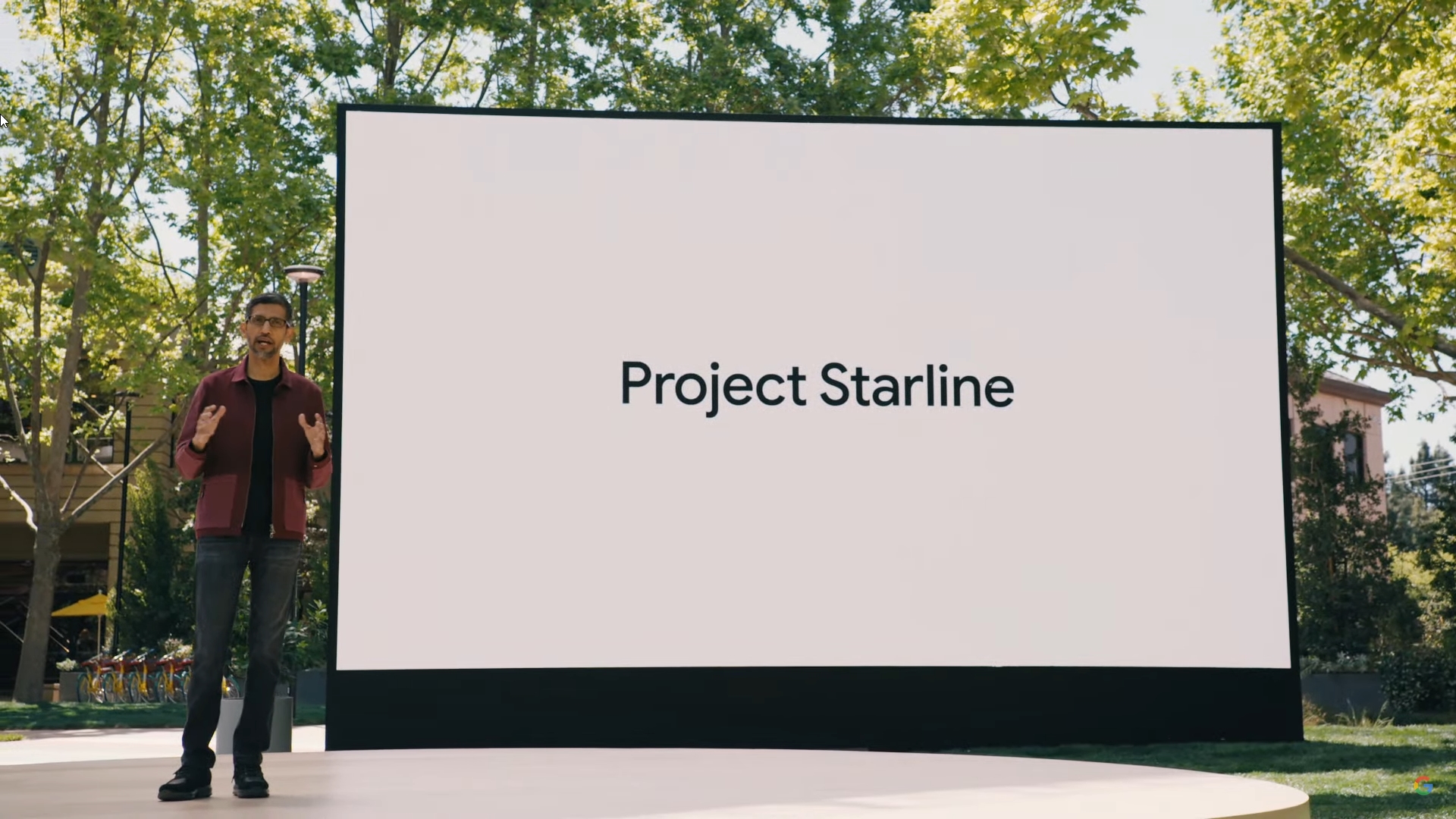 谷歌IO 2021 Sundar Pichai会谈项目Starline