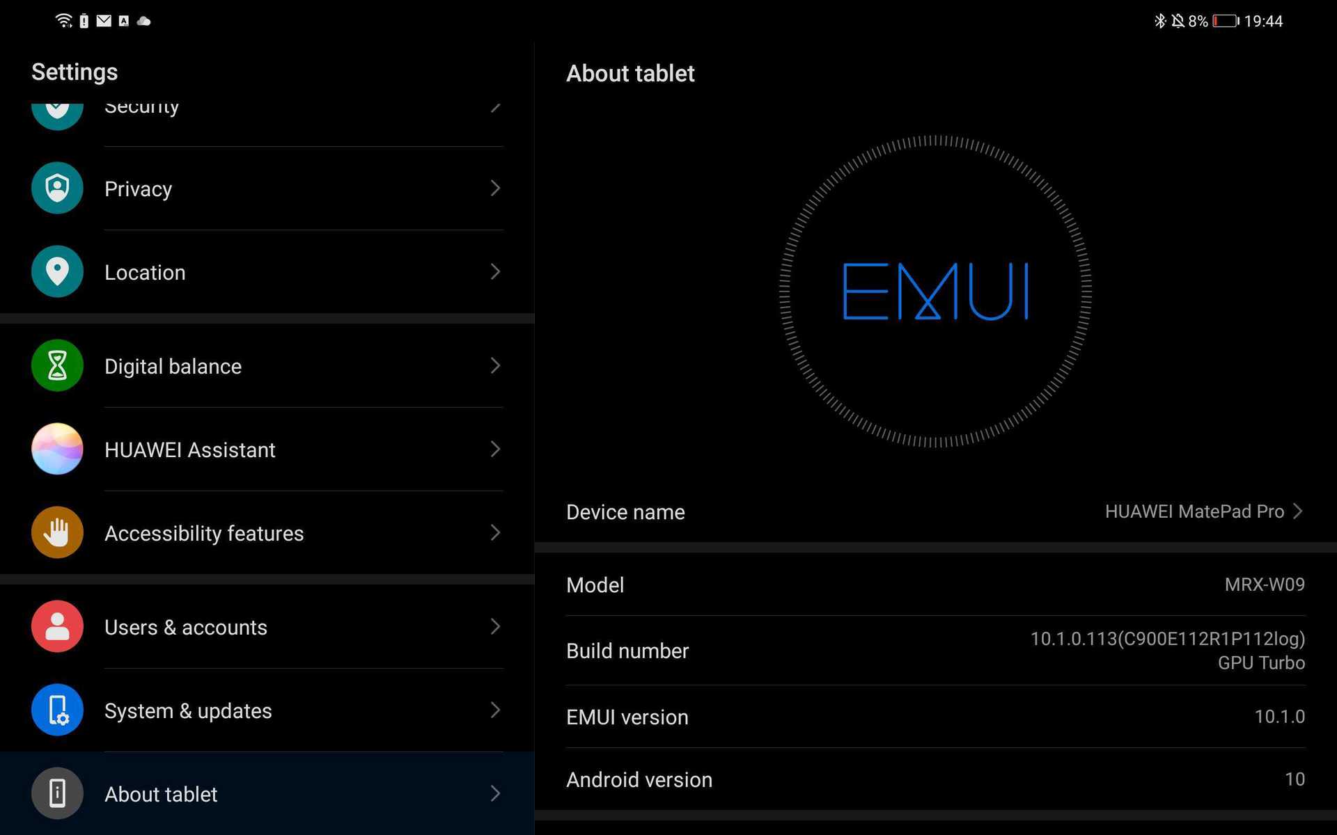 EMUI vs Harmony OS OS屏幕截图设置示例1