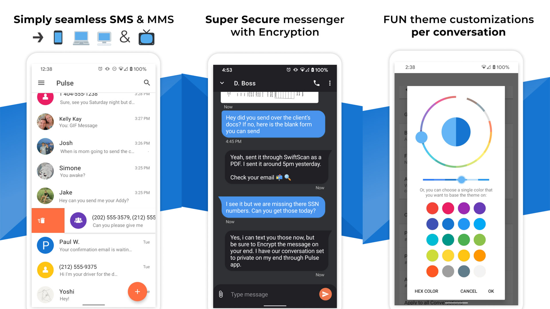 Pulse SMS屏幕截图2022