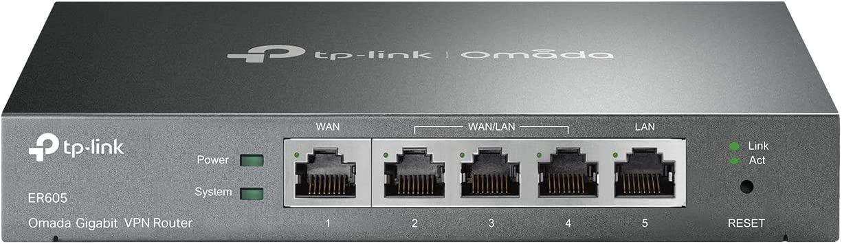 TP Link ER605-最好的VPN路由器