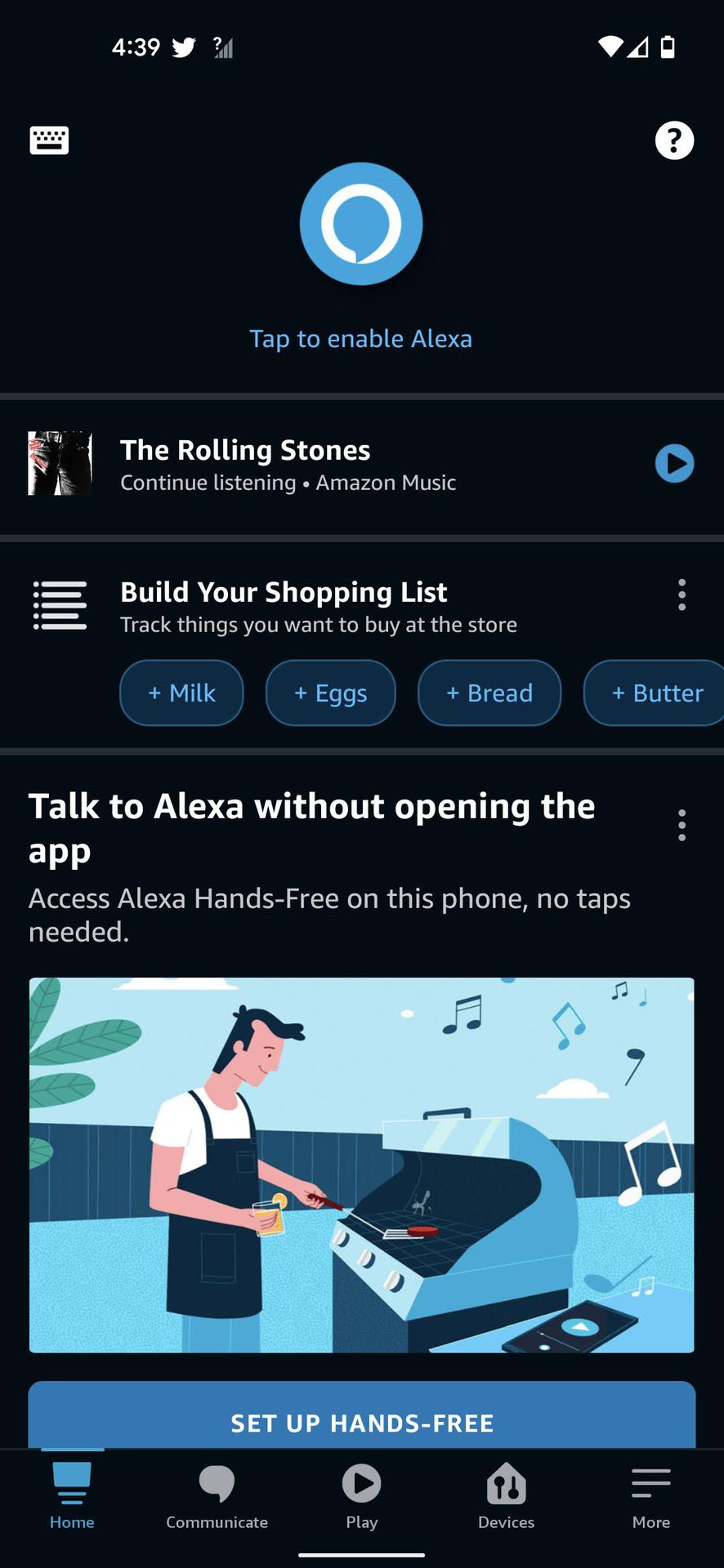 将Amazon Music设置为您的默认Alexa Player 1
