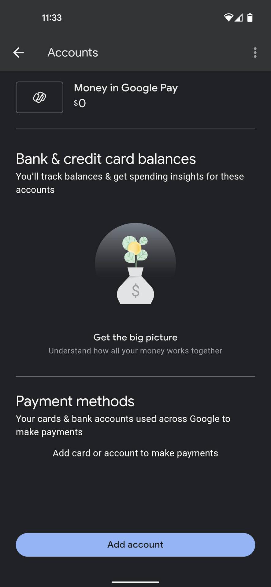 将银行帐户添加到Google Pay 2