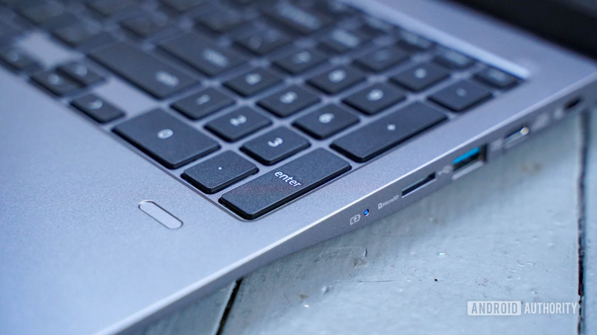 Acer Chromebook 515指纹读取器