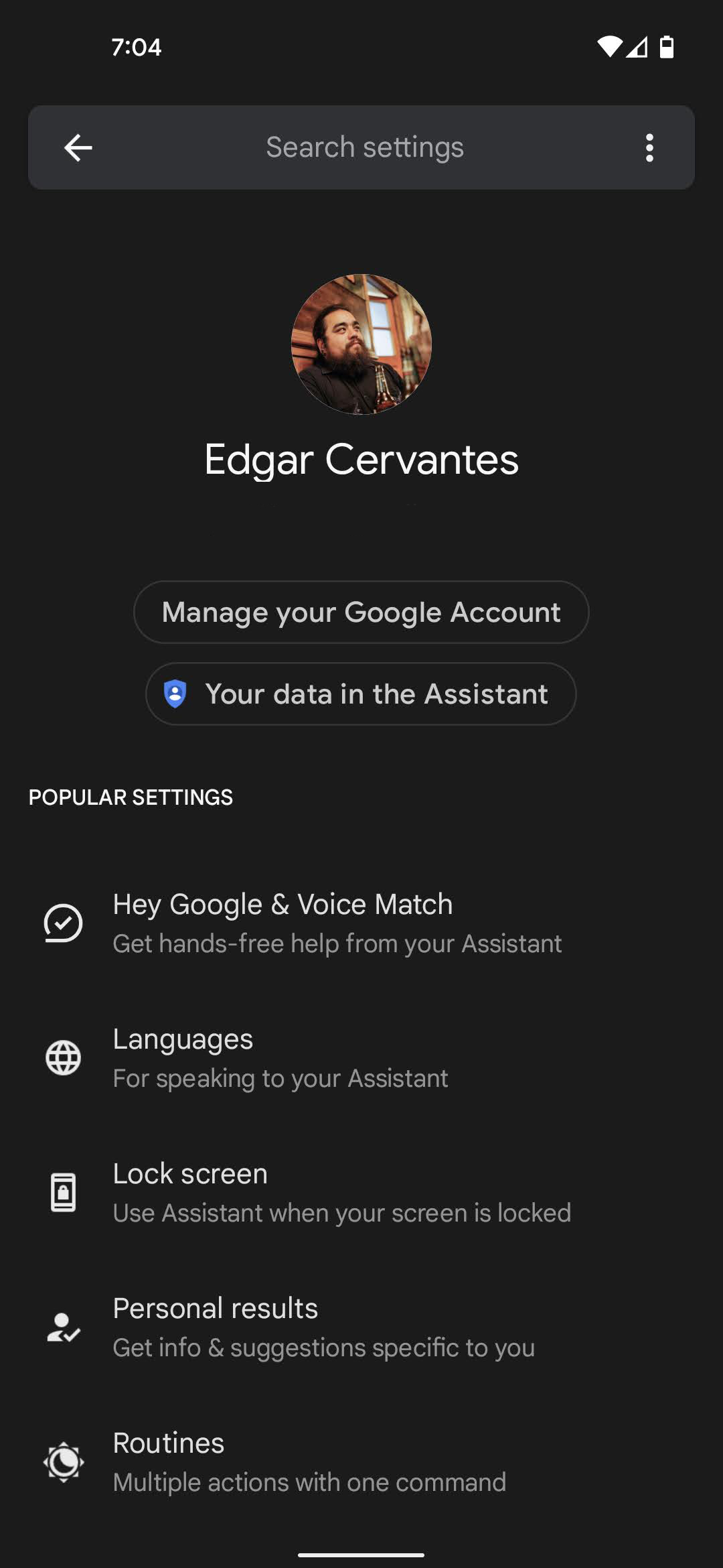 启用Google Assistant 5
