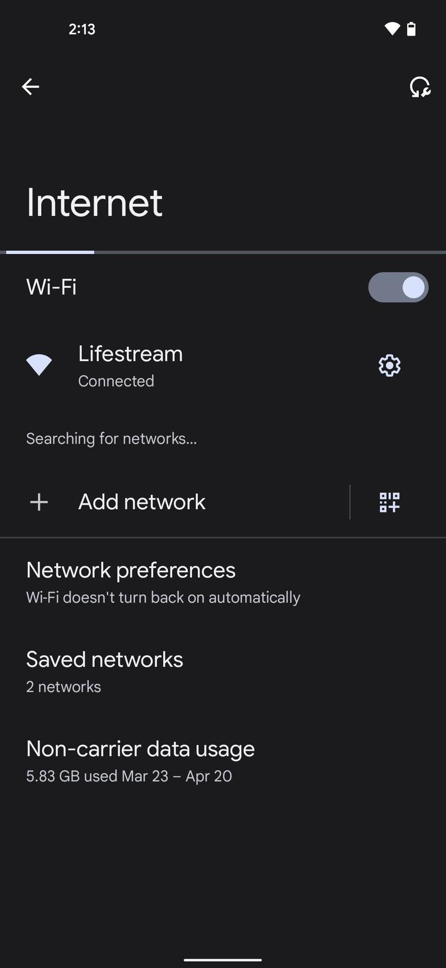 如何忘记Wi Fi网络3