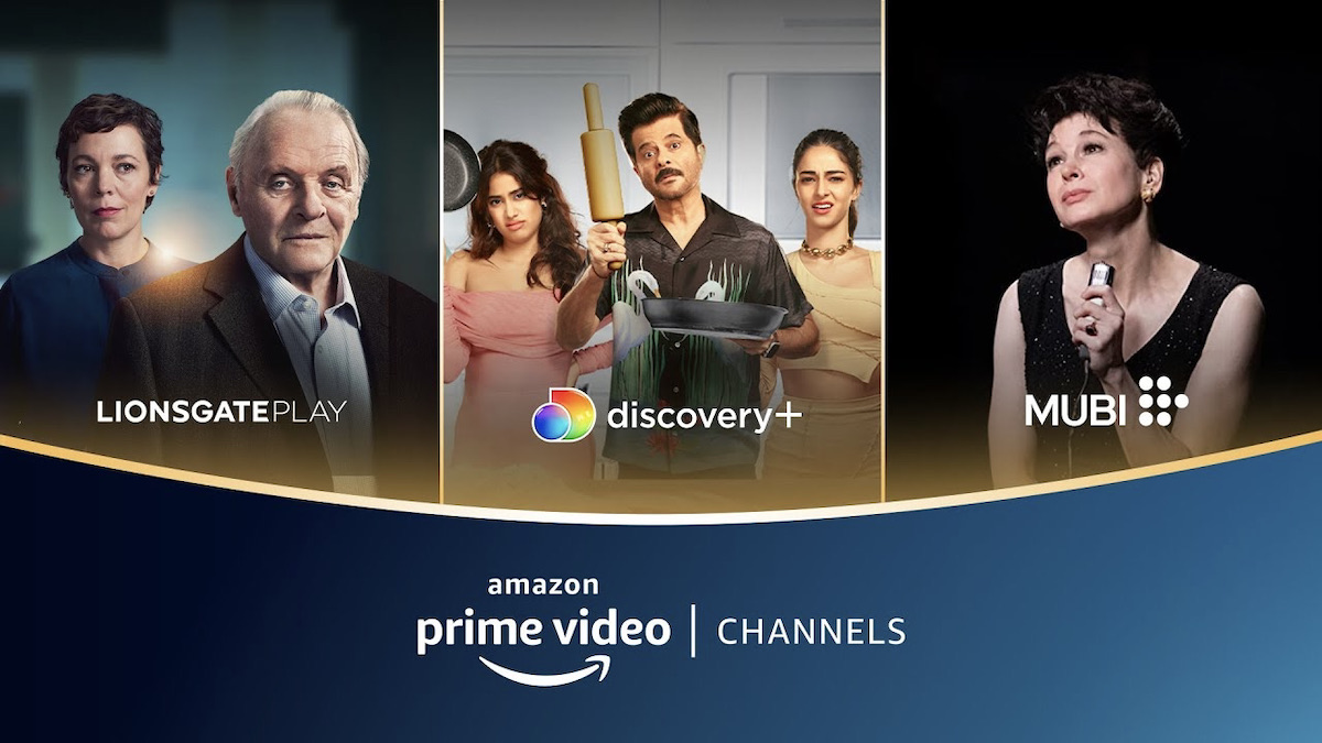 Lionsgate Play，Discovery Plus和Mubi在Amazon Prime视频频道中