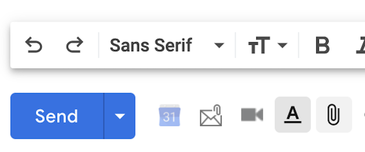 Gmail桌面附件图标