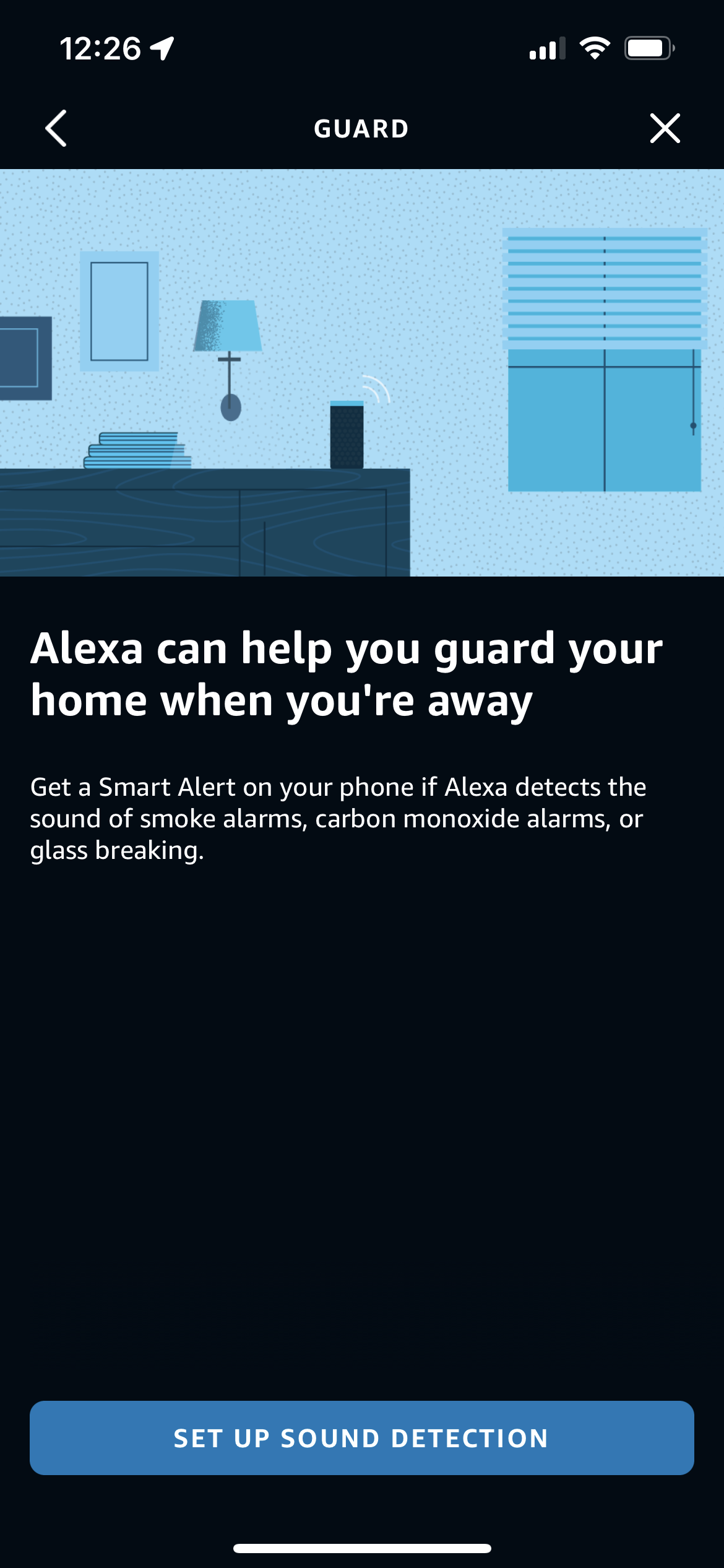 Alexa Guard Setup向导