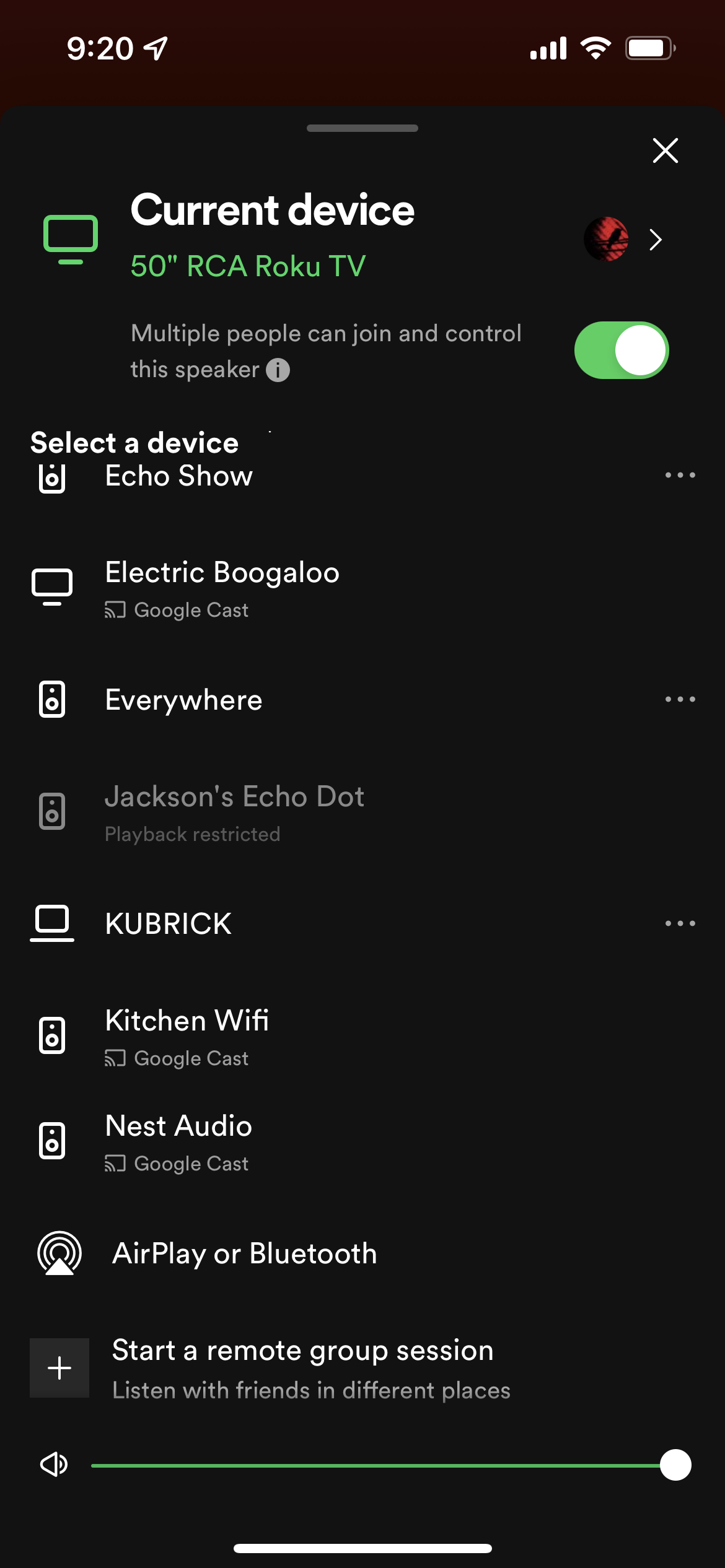 Spotify在iPhone上连接