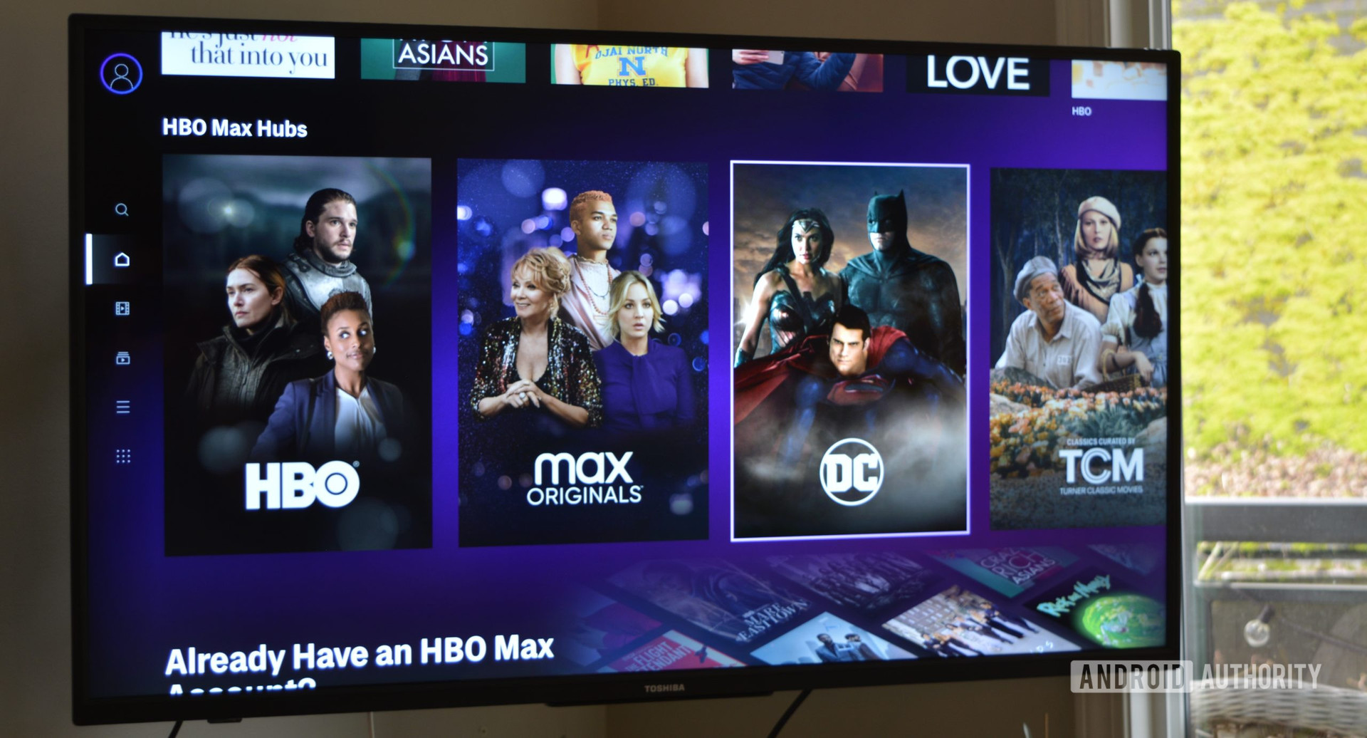 HBO Max Selection.