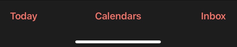 iOS日历