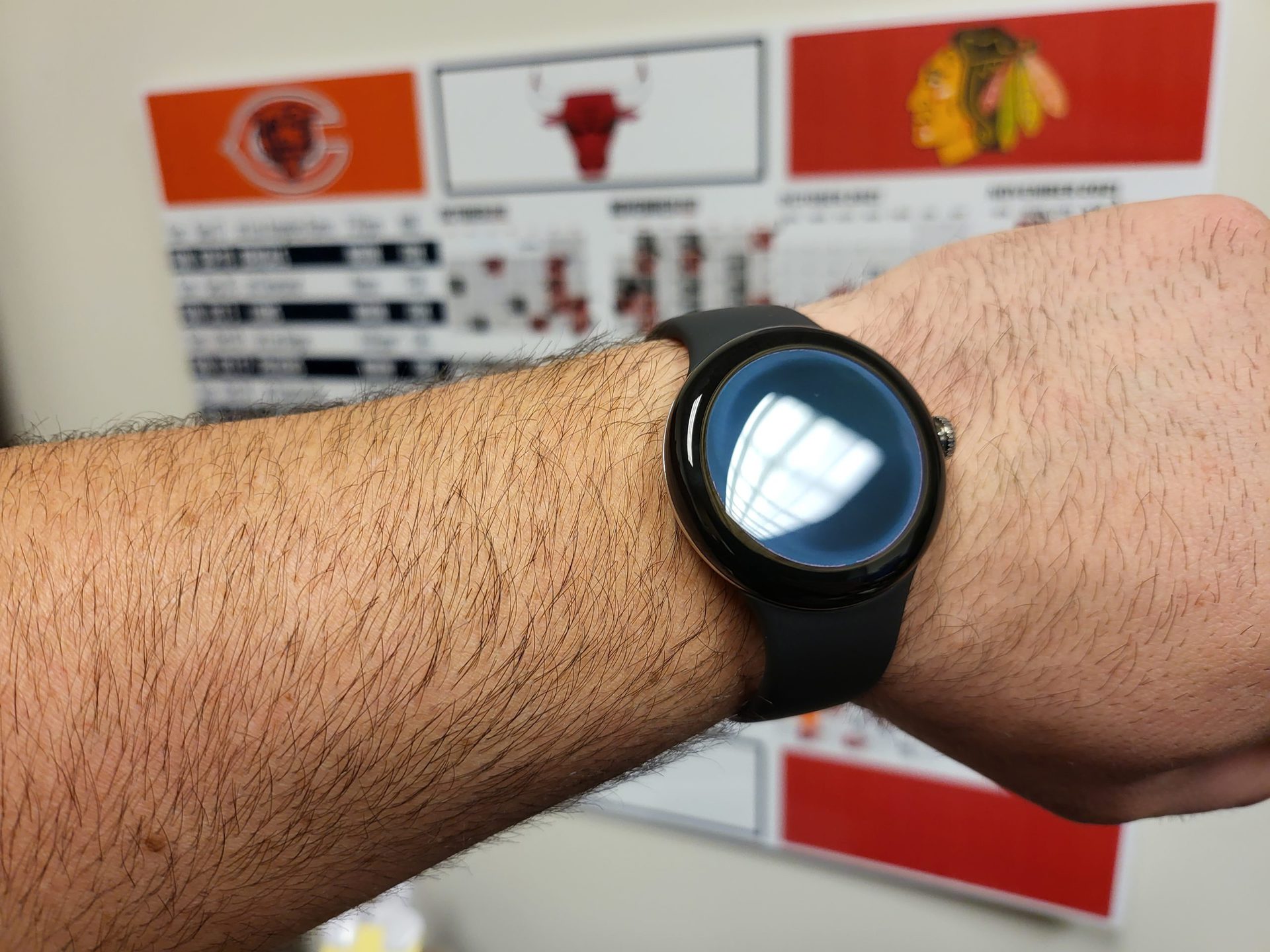 Pixel手表WRIS5上的原型