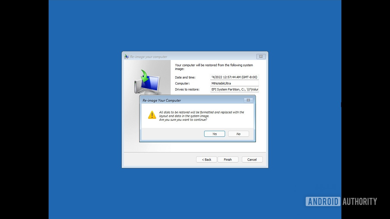 Windows 11最终确认警告