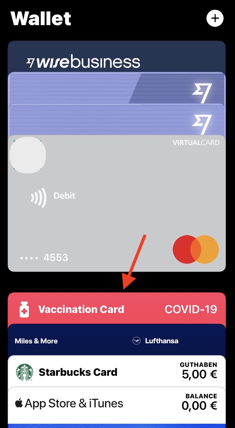 COVID证书iOS钱包