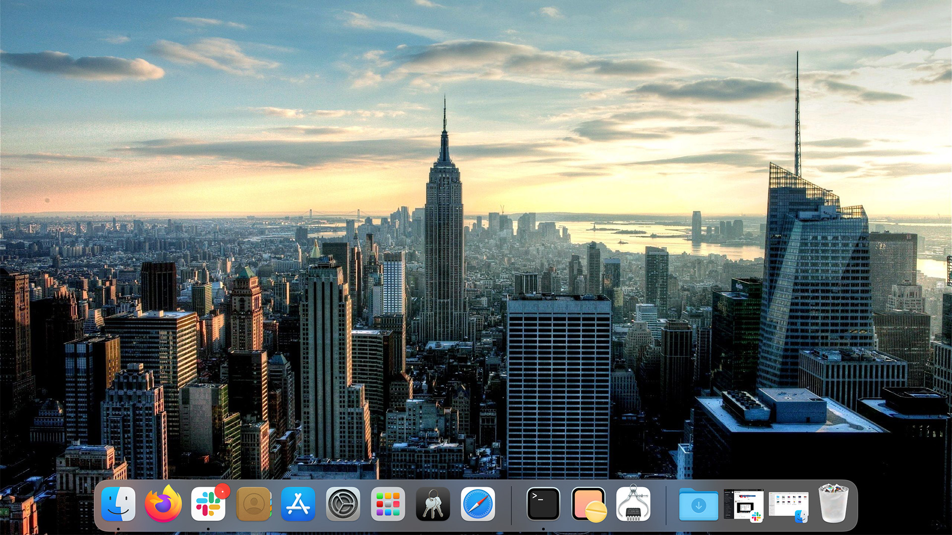 MacBook Air Desktop屏幕快照